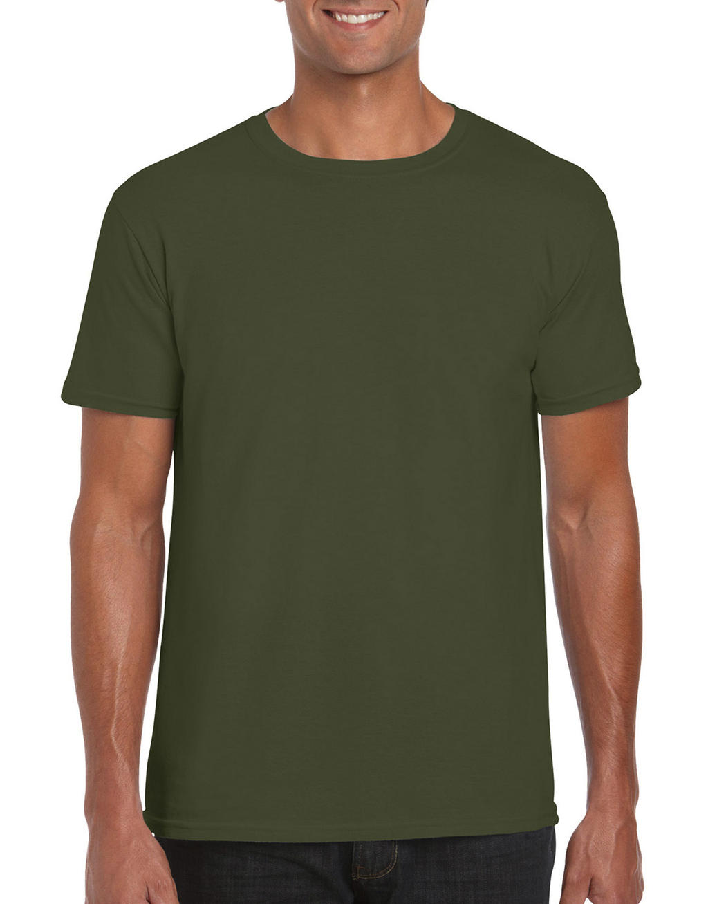  Softstyle? Ring Spun T-Shirt in Farbe Military Green