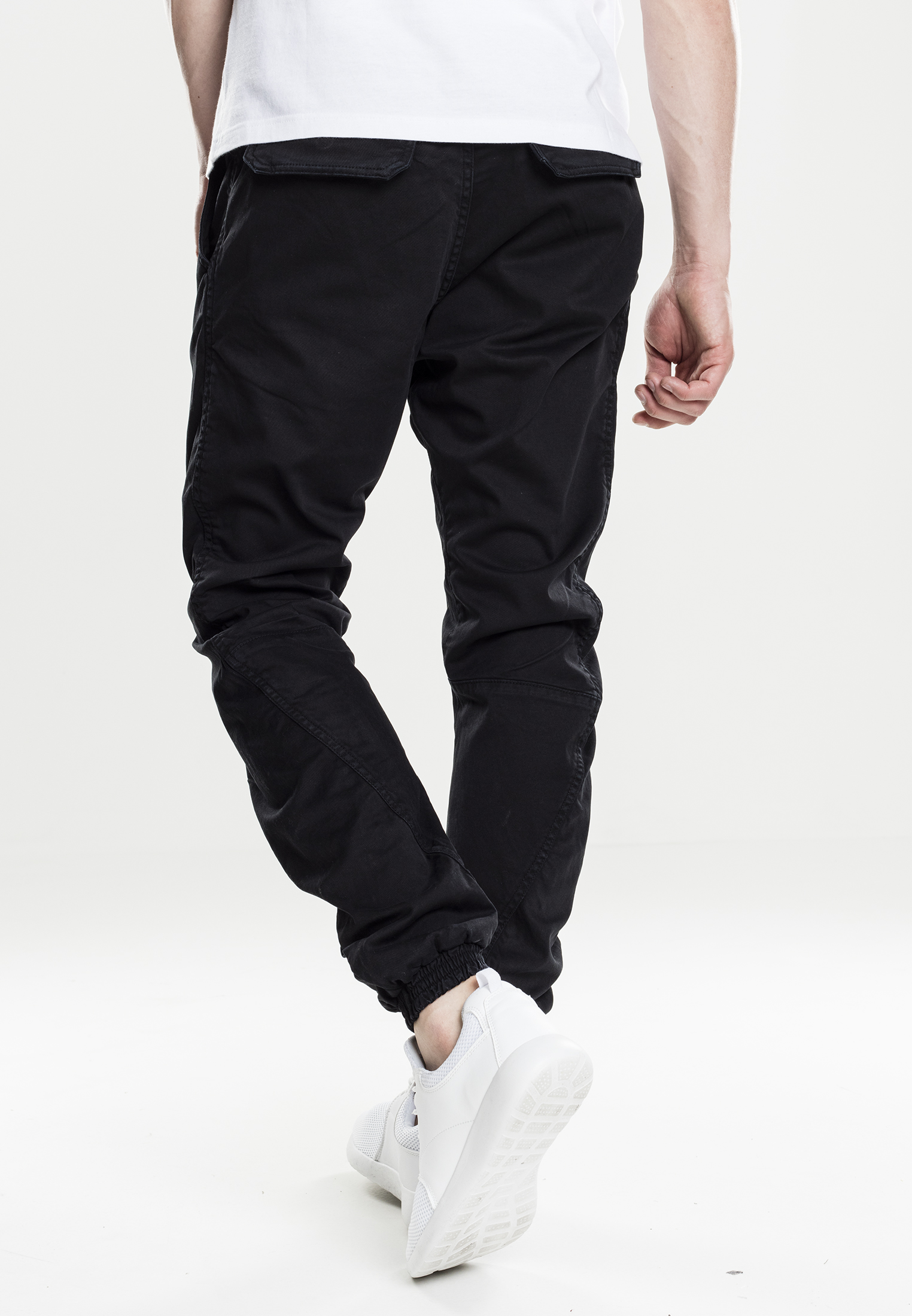Hosen Stretch Jogging Pants in Farbe black
