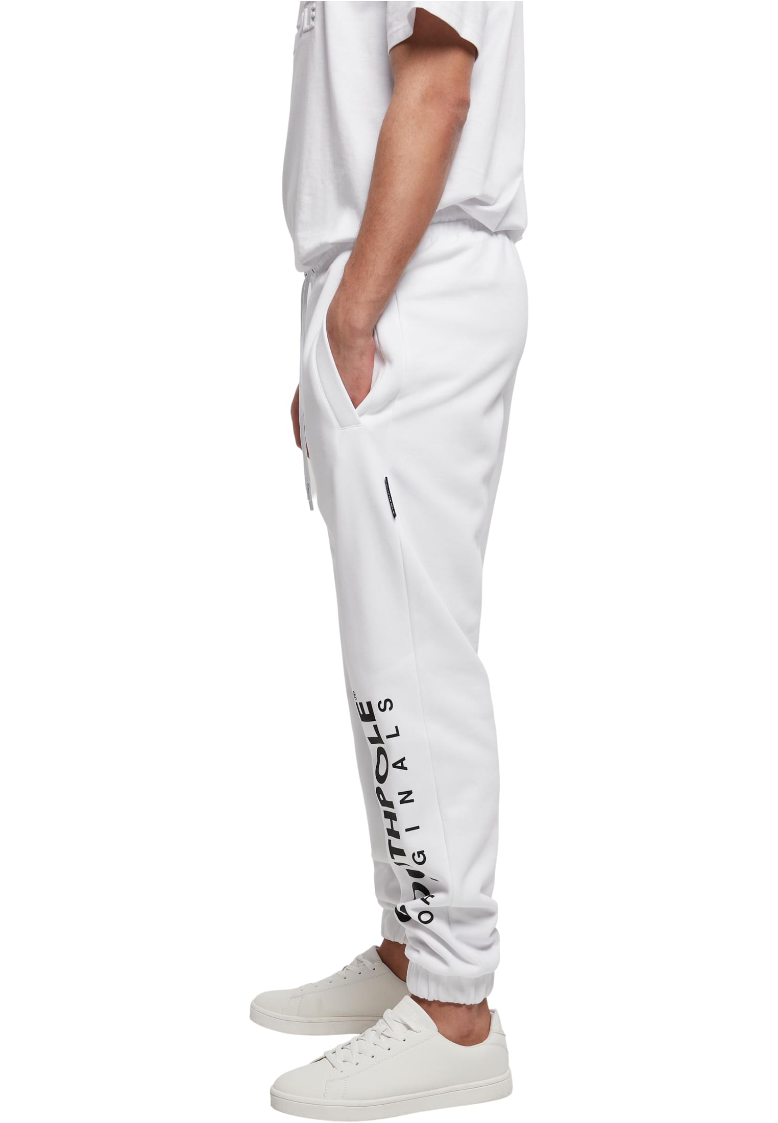 Saisonware Southpole Basic Sweat Pants in Farbe white