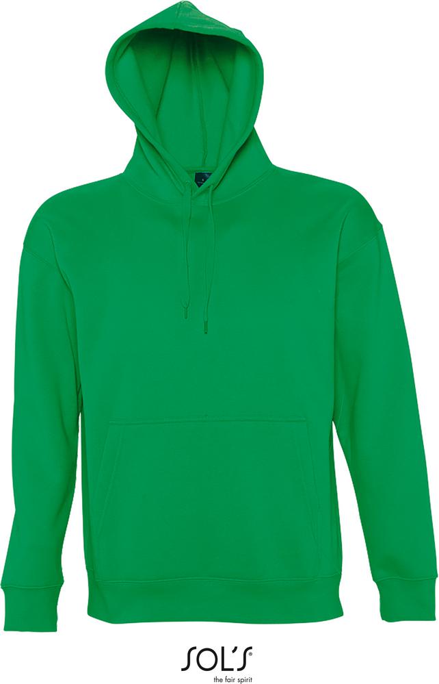 Sweatshirt Slam Unisex Kapuzen Sweatshirt in Farbe kelly green