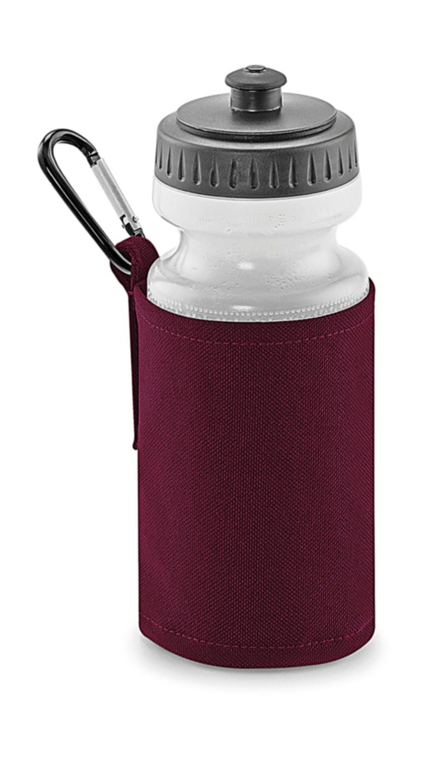  Water Bottle And Holder in Farbe Burgundy