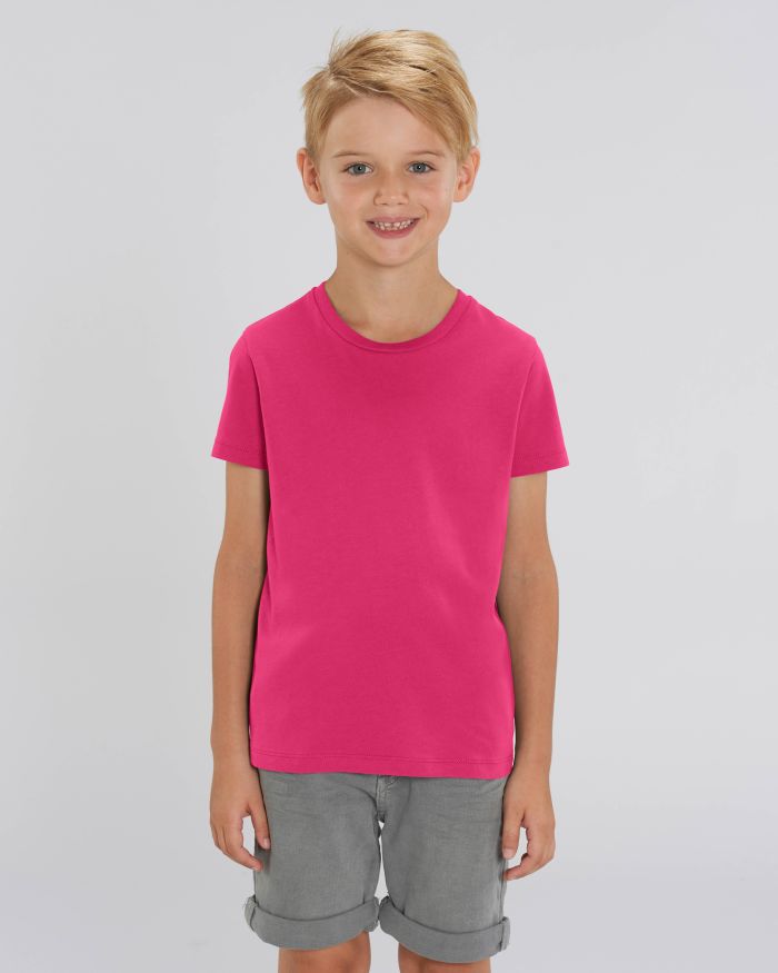 Kids T-Shirt Mini Creator in Farbe Raspberry