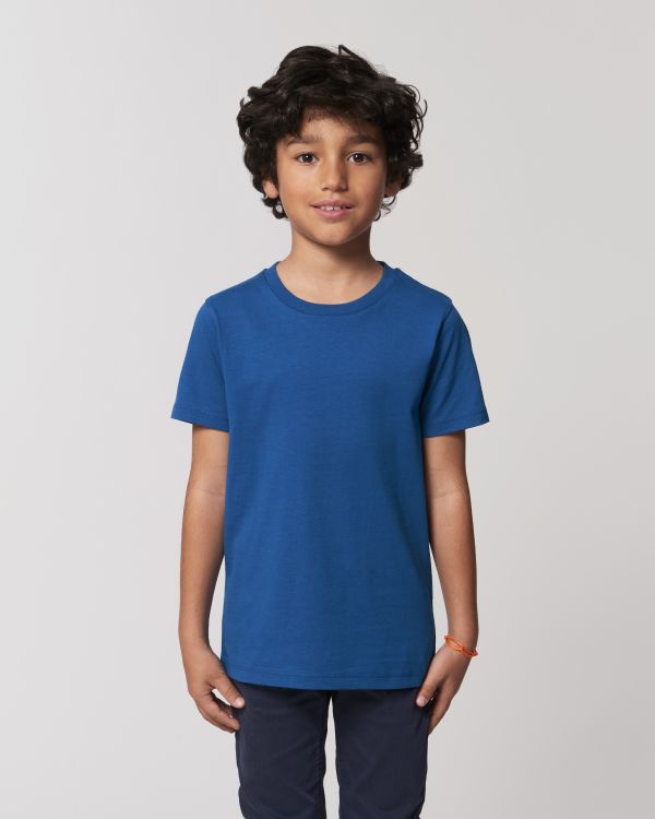Kids T-Shirt Mini Creator in Farbe Majorelle Blue