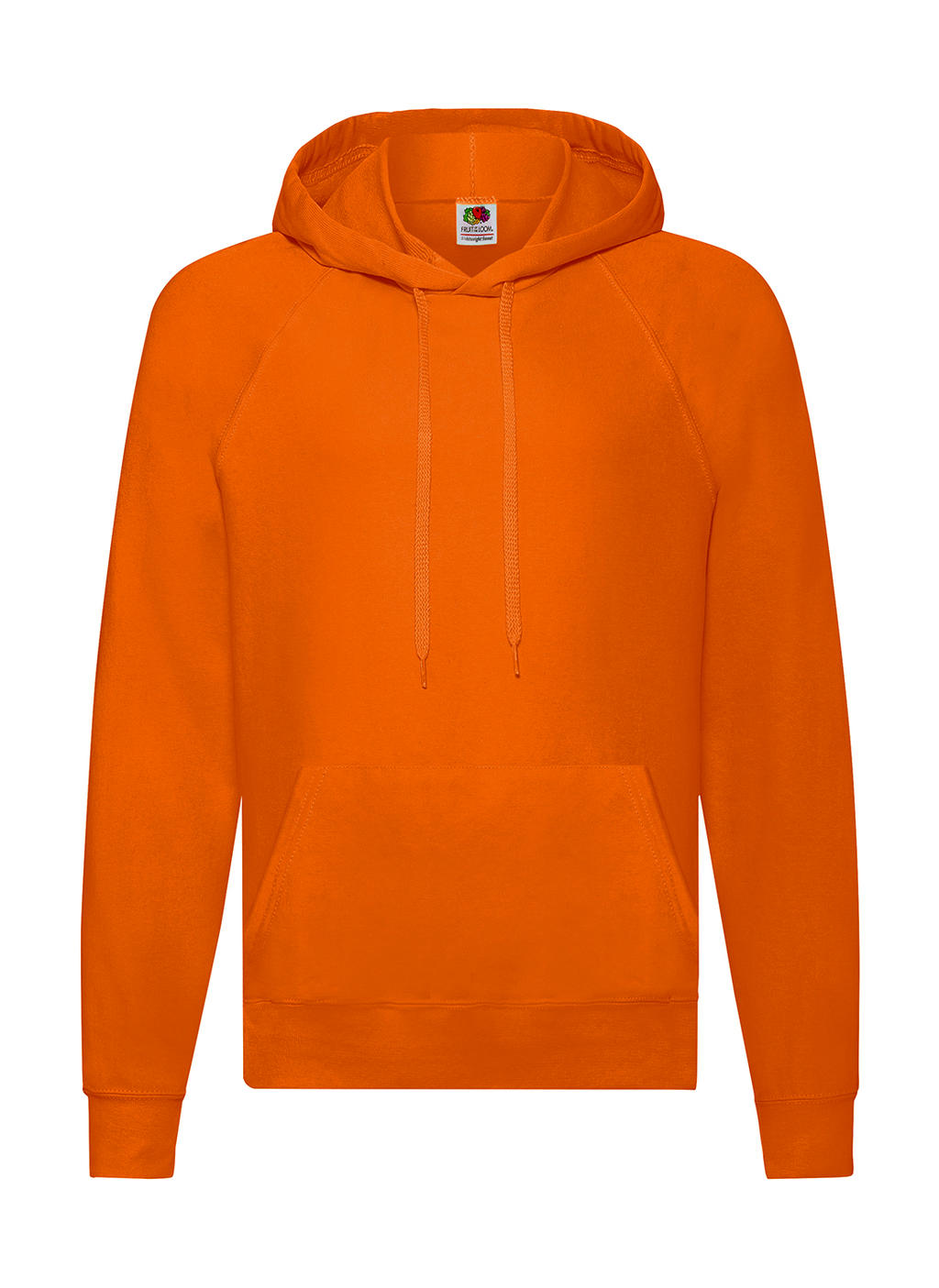  Lightweight Hooded Sweat in Farbe Orange