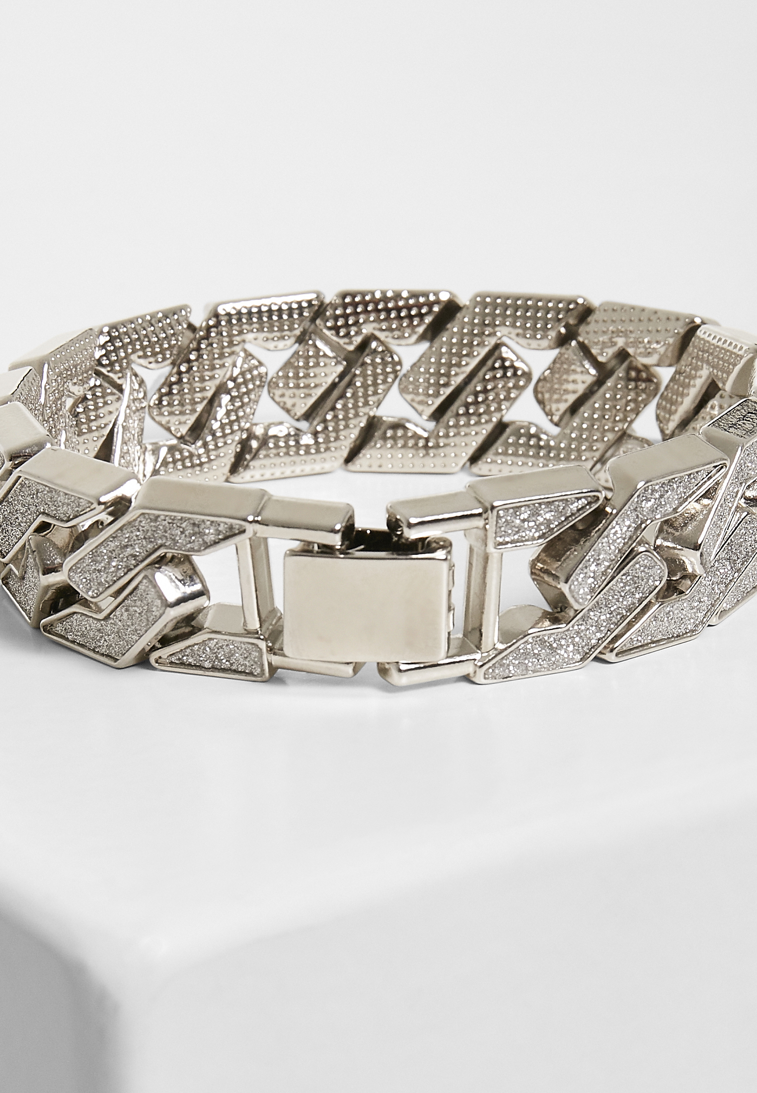 Schmuck Glitter Bracelet in Farbe silver