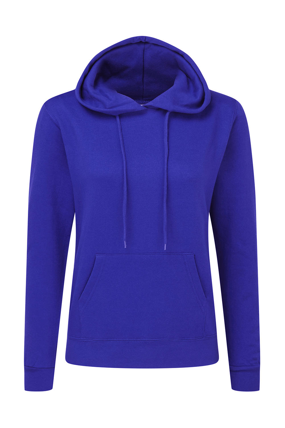  Ladies Hooded Sweatshirt in Farbe Royal Blue