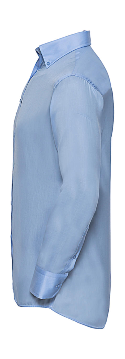  Mens LS Ultimate Non-iron Shirt in Farbe White