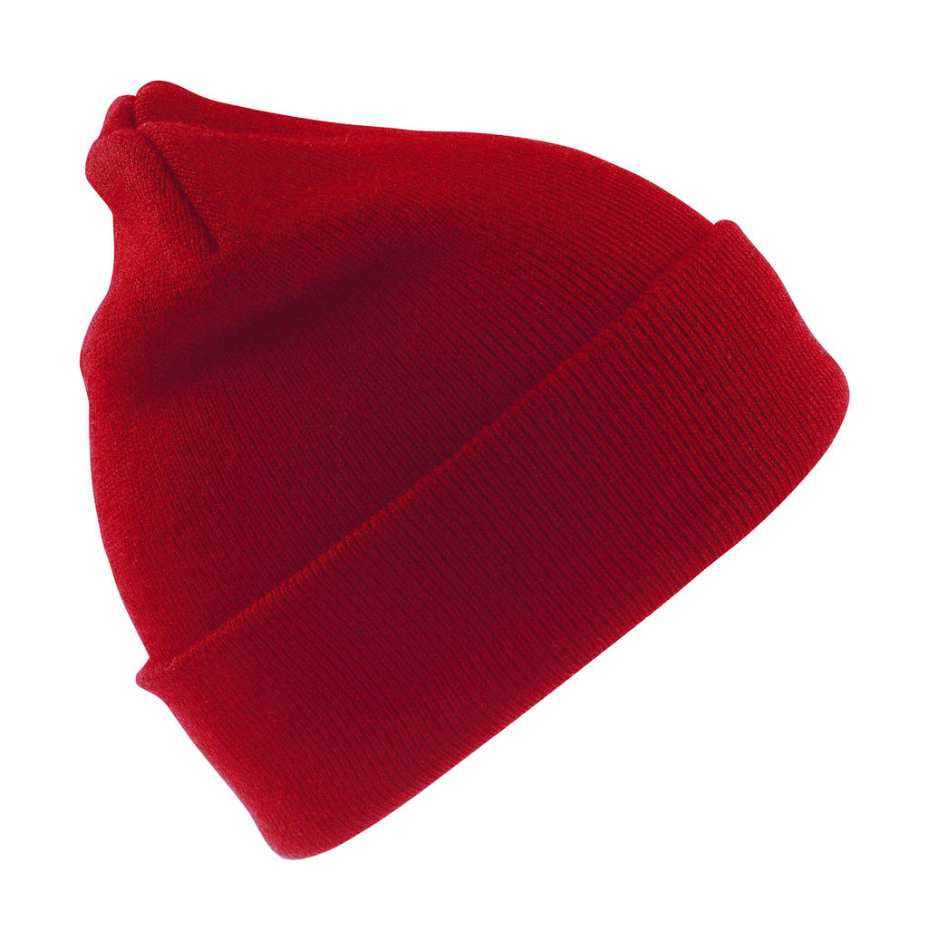  Woolly Ski Hat in Farbe Red