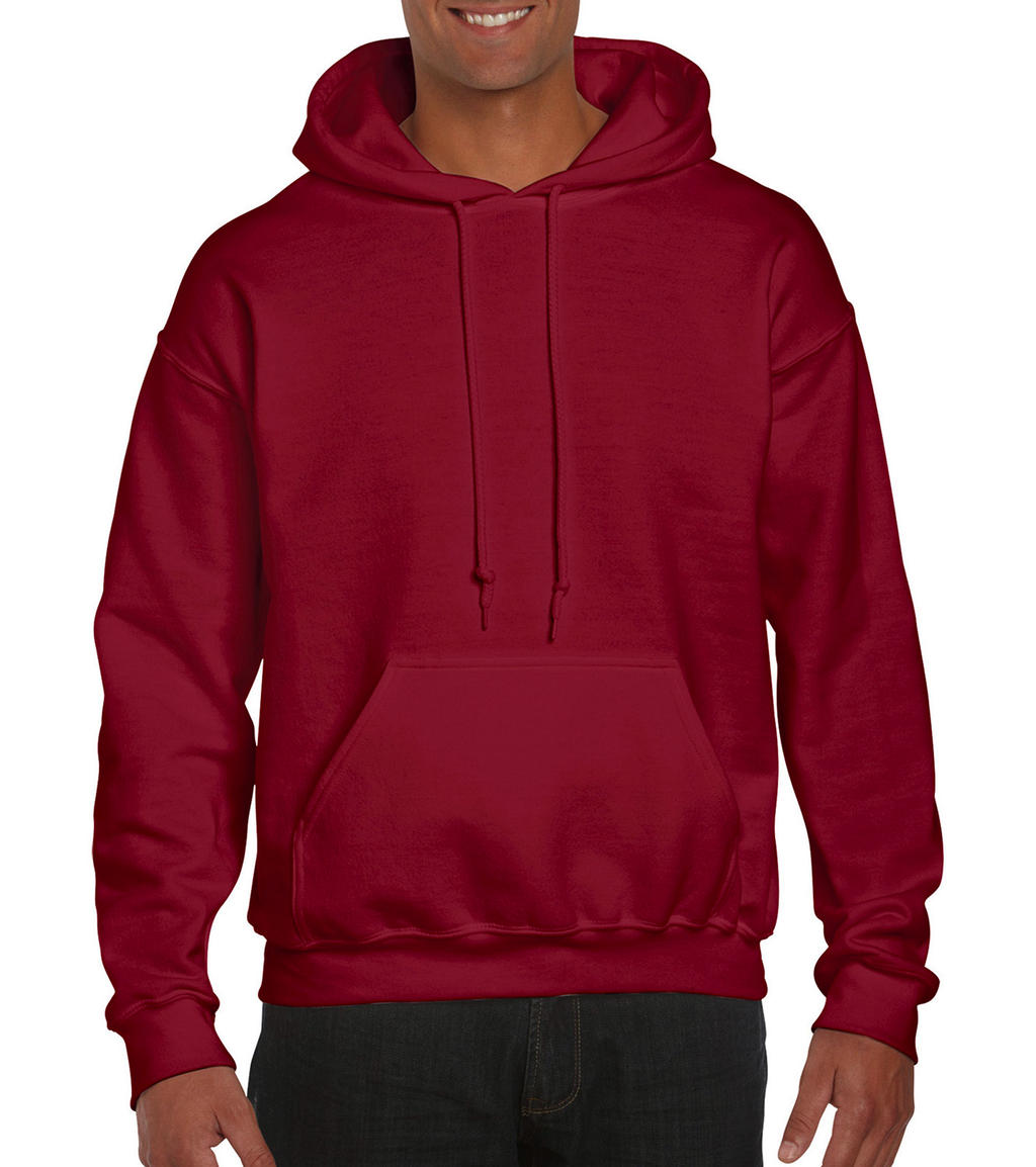 DryBlend Adult Hooded Sweat in Farbe Cardinal Red