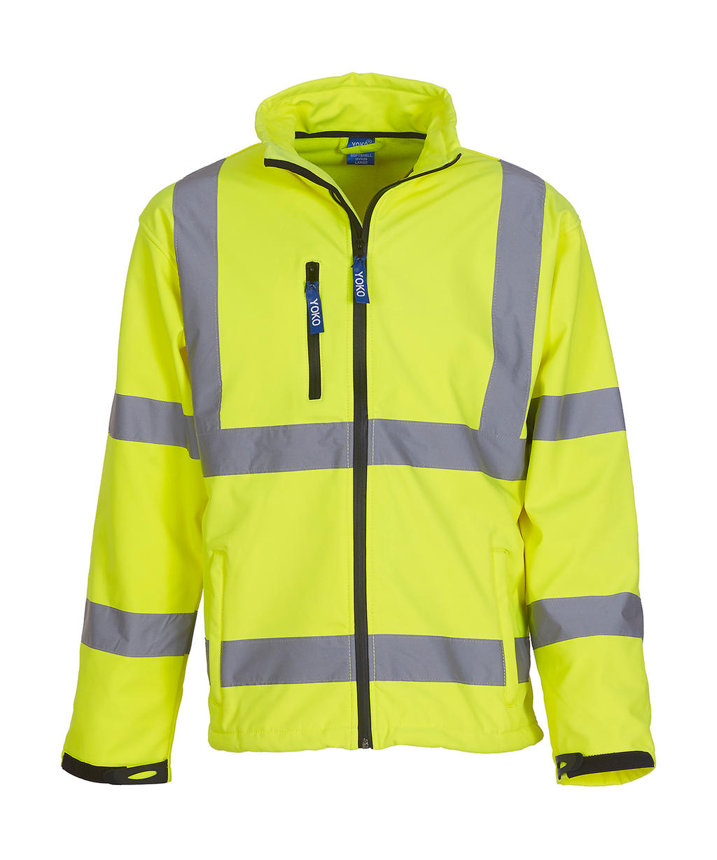  Fluo Softshell Jacket in Farbe Fluo Yellow