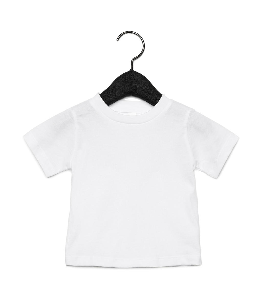  Baby Jersey Short Sleeve Tee in Farbe White