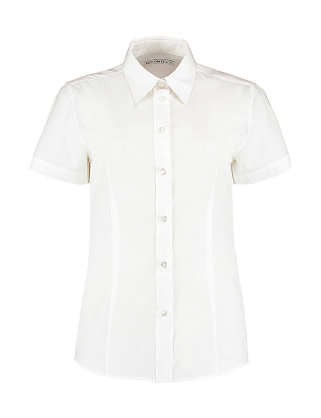  Womens Classic Fit Workforce Shirt in Farbe White