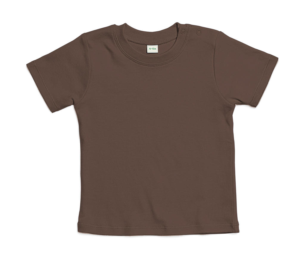  Baby T-Shirt in Farbe Mocha Organic