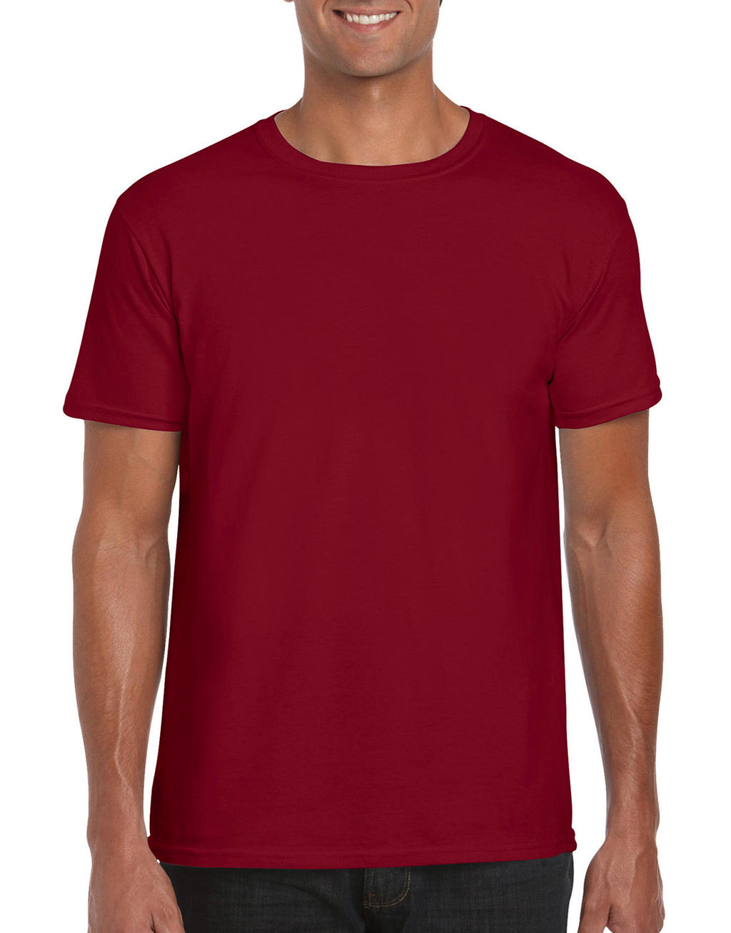  Softstyle? Ring Spun T-Shirt in Farbe Cardinal Red
