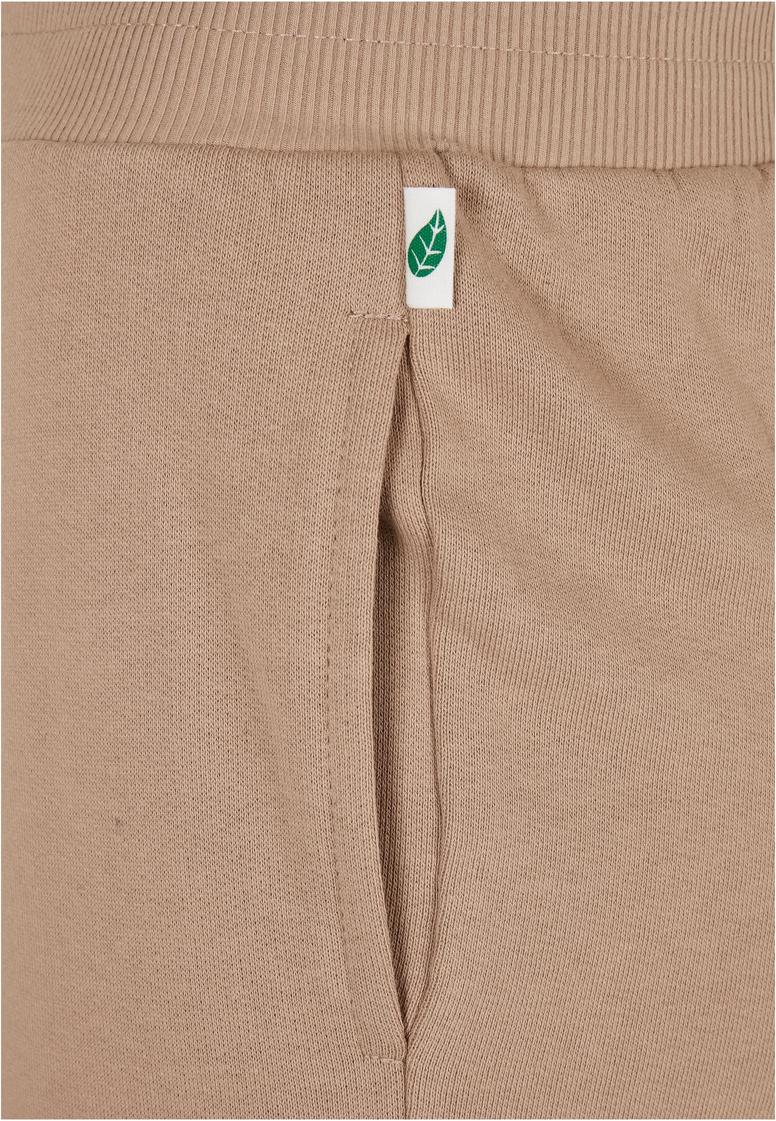 Frauen Ladies Organic High Waist Sweat Pants in Farbe softtaupe