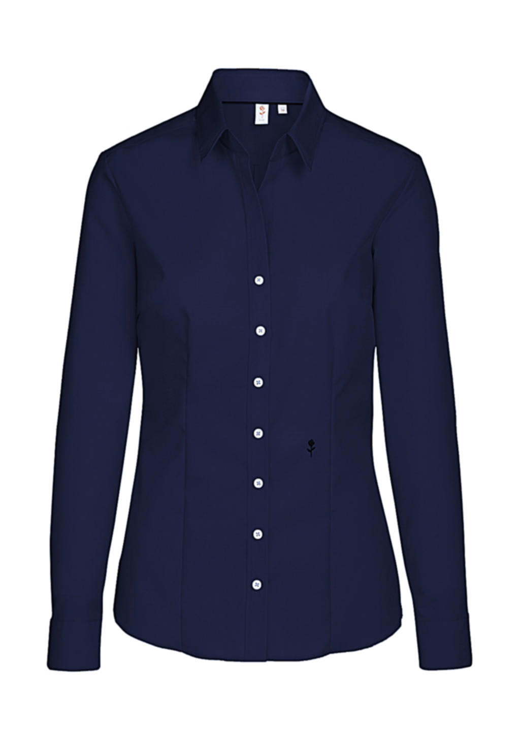  Seidensticker Slim Fit 1/1 Kent Women in Farbe Dark Blue