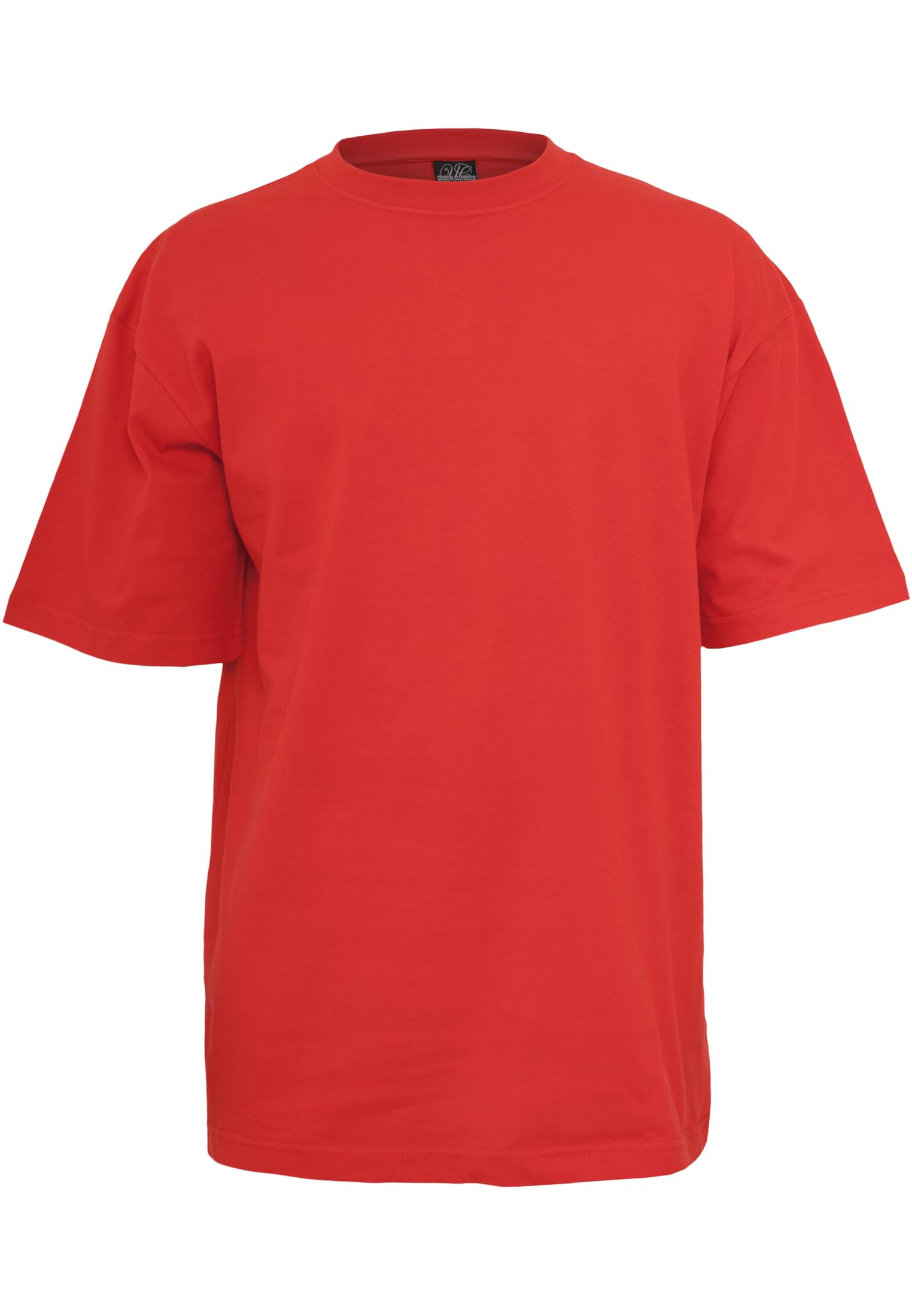 Plus Size Tall Tee in Farbe red