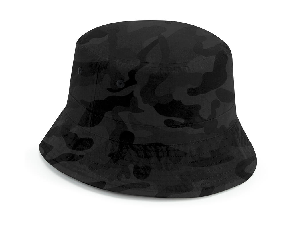  Recycled Polyester Bucket Hat in Farbe Midnight Camo