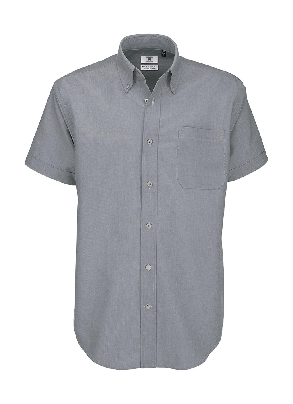  Oxford SSL/men Shirt in Farbe Silver Moon