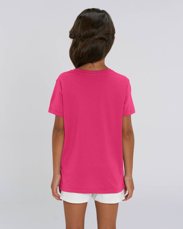 Kids T-Shirt Mini Creator in Farbe Raspberry