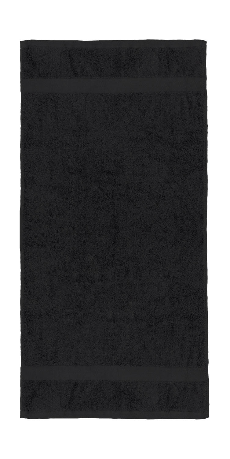  Seine Hand Towel 50x100 cm in Farbe Black