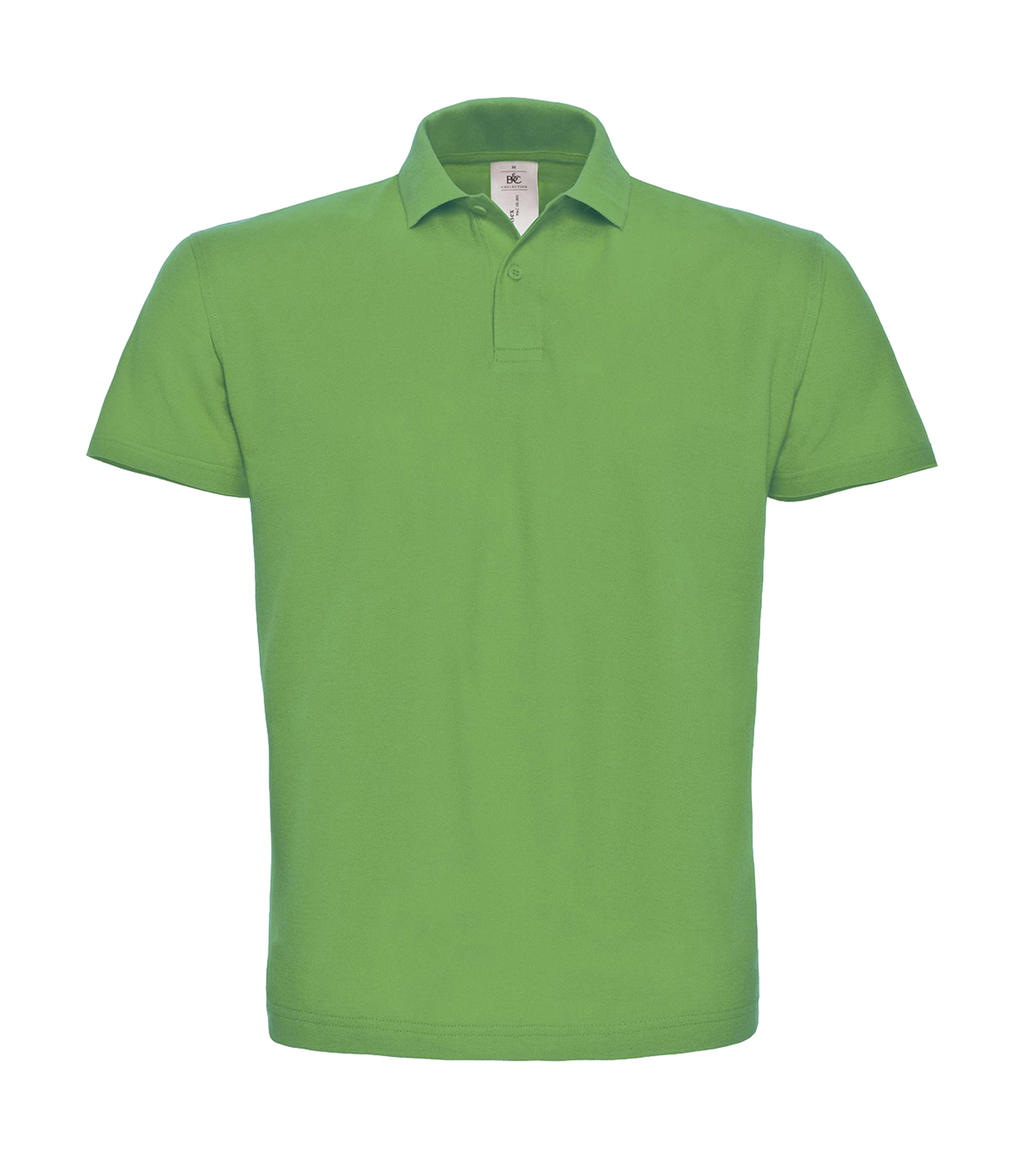  ID.001 Piqu? Polo Shirt in Farbe Real Green