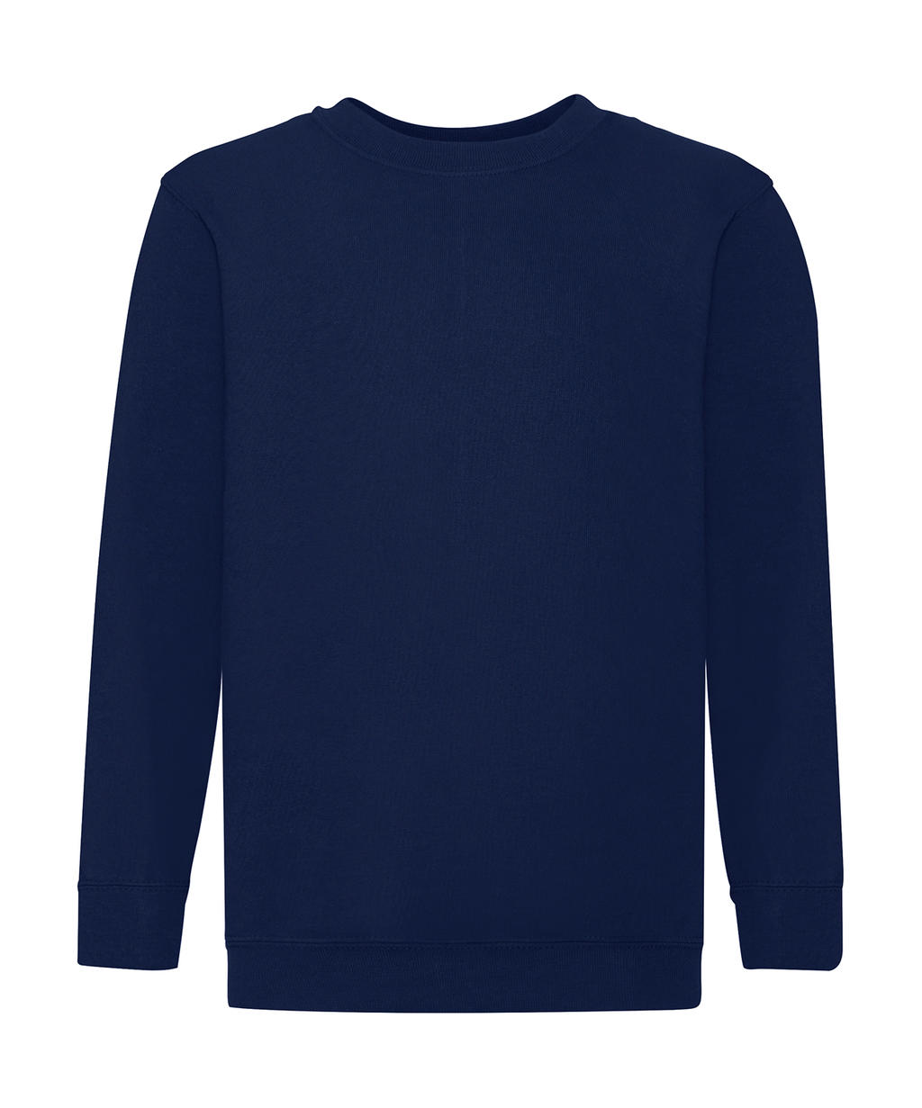  Kids Classic Set-In Sweat in Farbe Navy