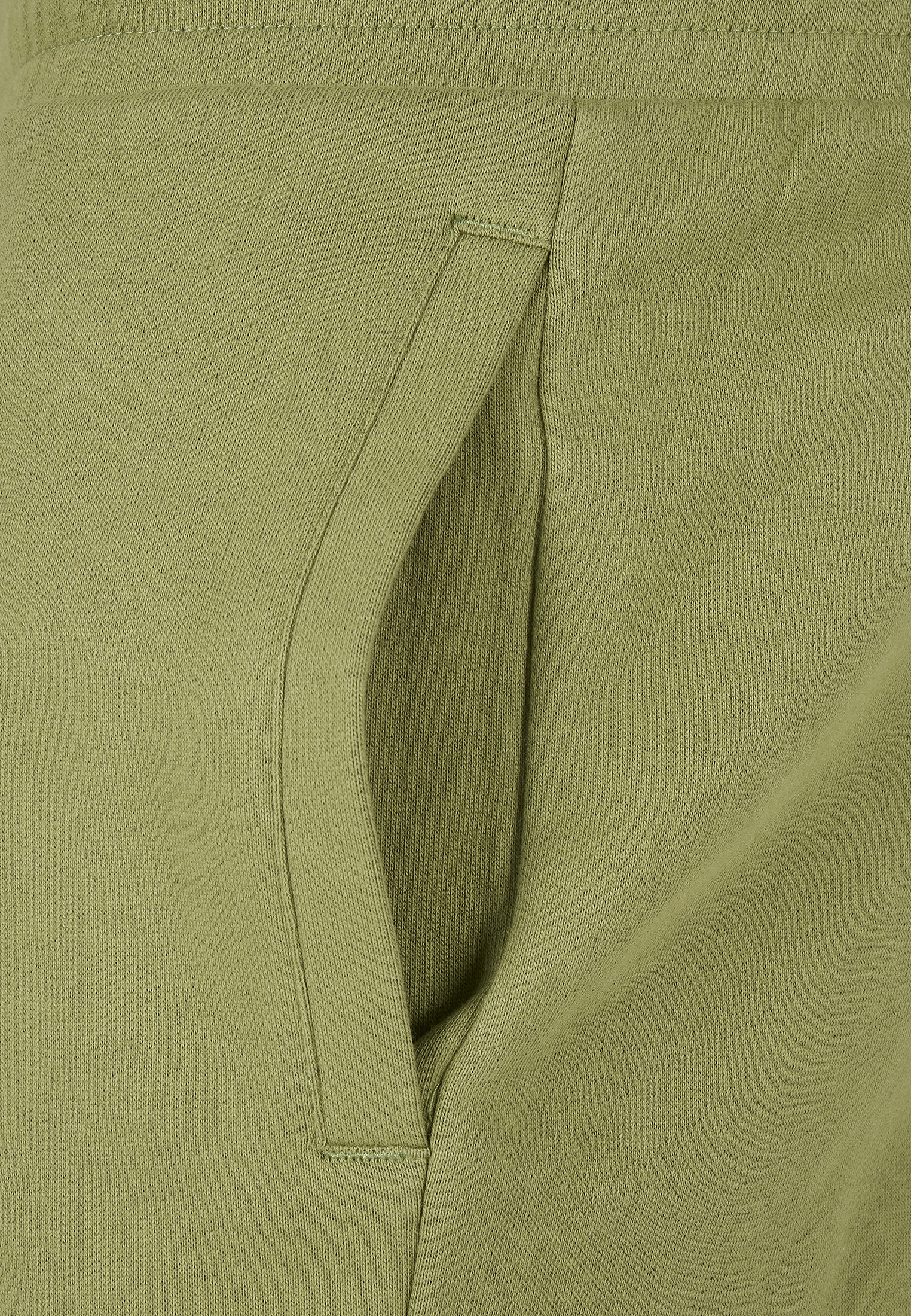 Nachhaltig Organic Low Crotch Sweatpants in Farbe newolive