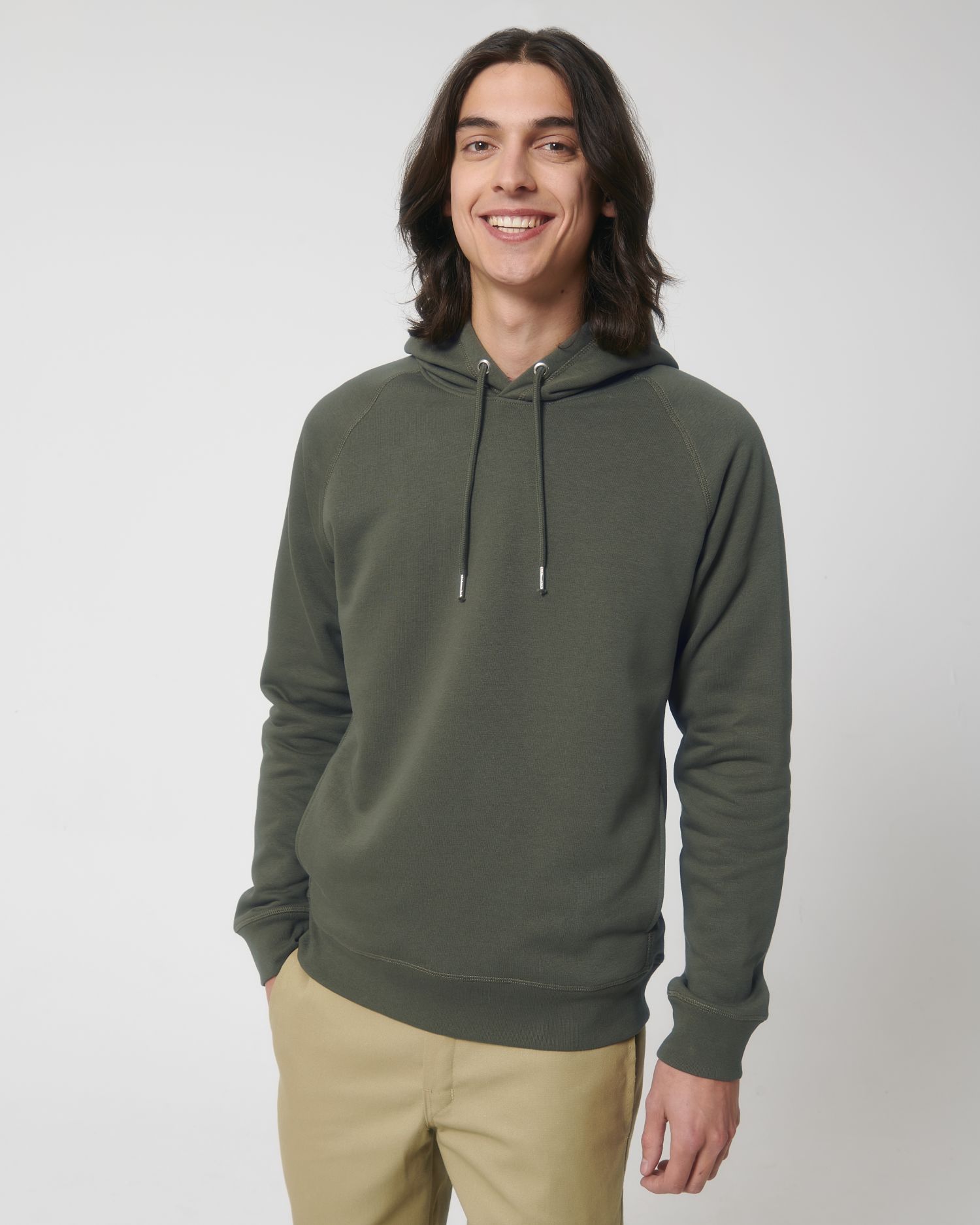 Hoodie sweatshirts Sider in Farbe Khaki