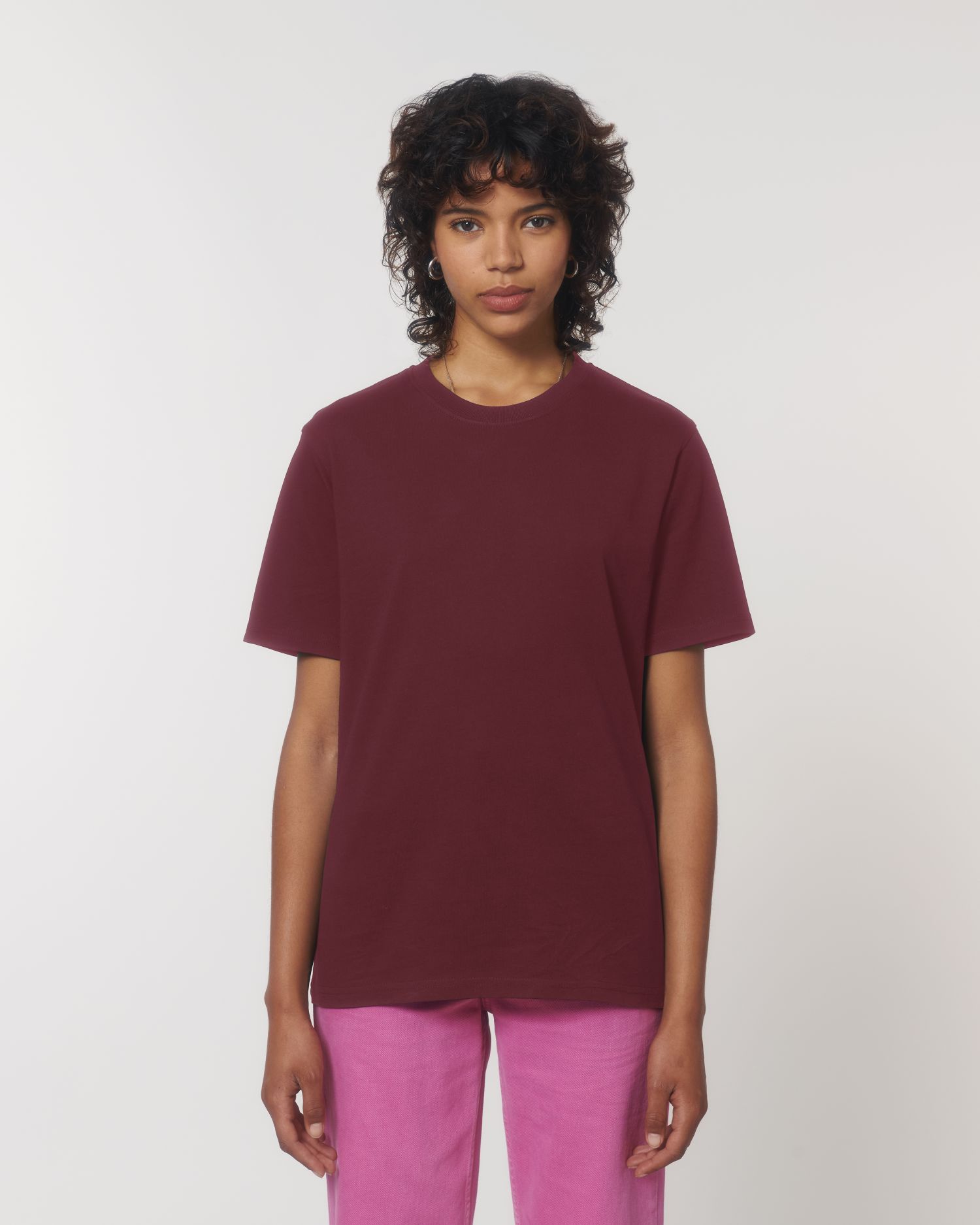 T-Shirt Stanley Sparker in Farbe Burgundy
