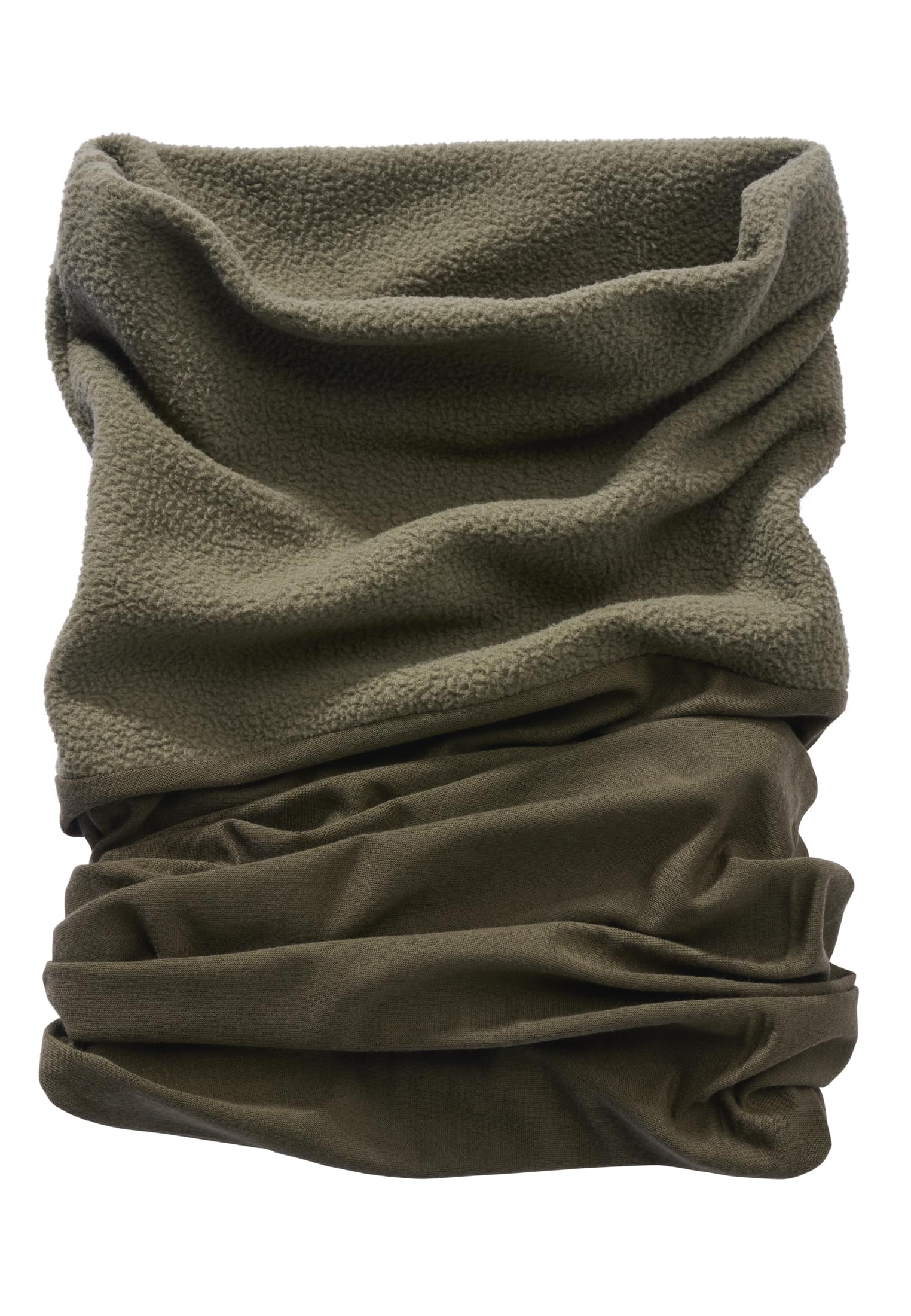 Accessoires Multifunktionstuch Fleece in Farbe olive