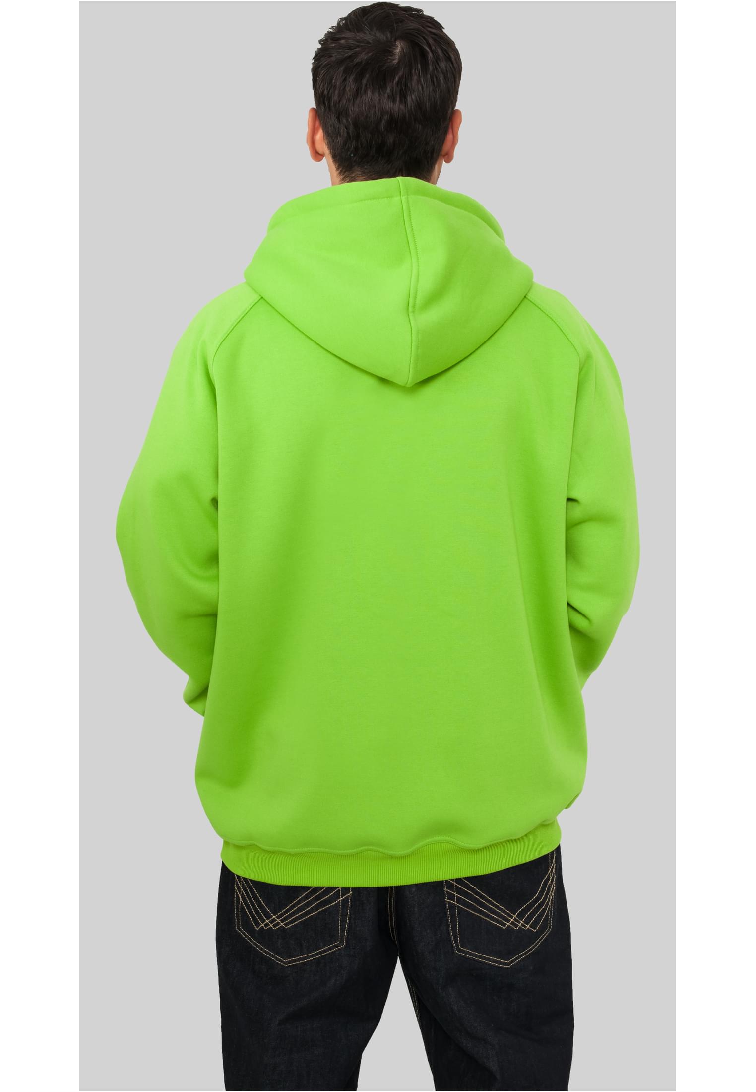Zip-Hoodies Zip Hoody in Farbe limegreen