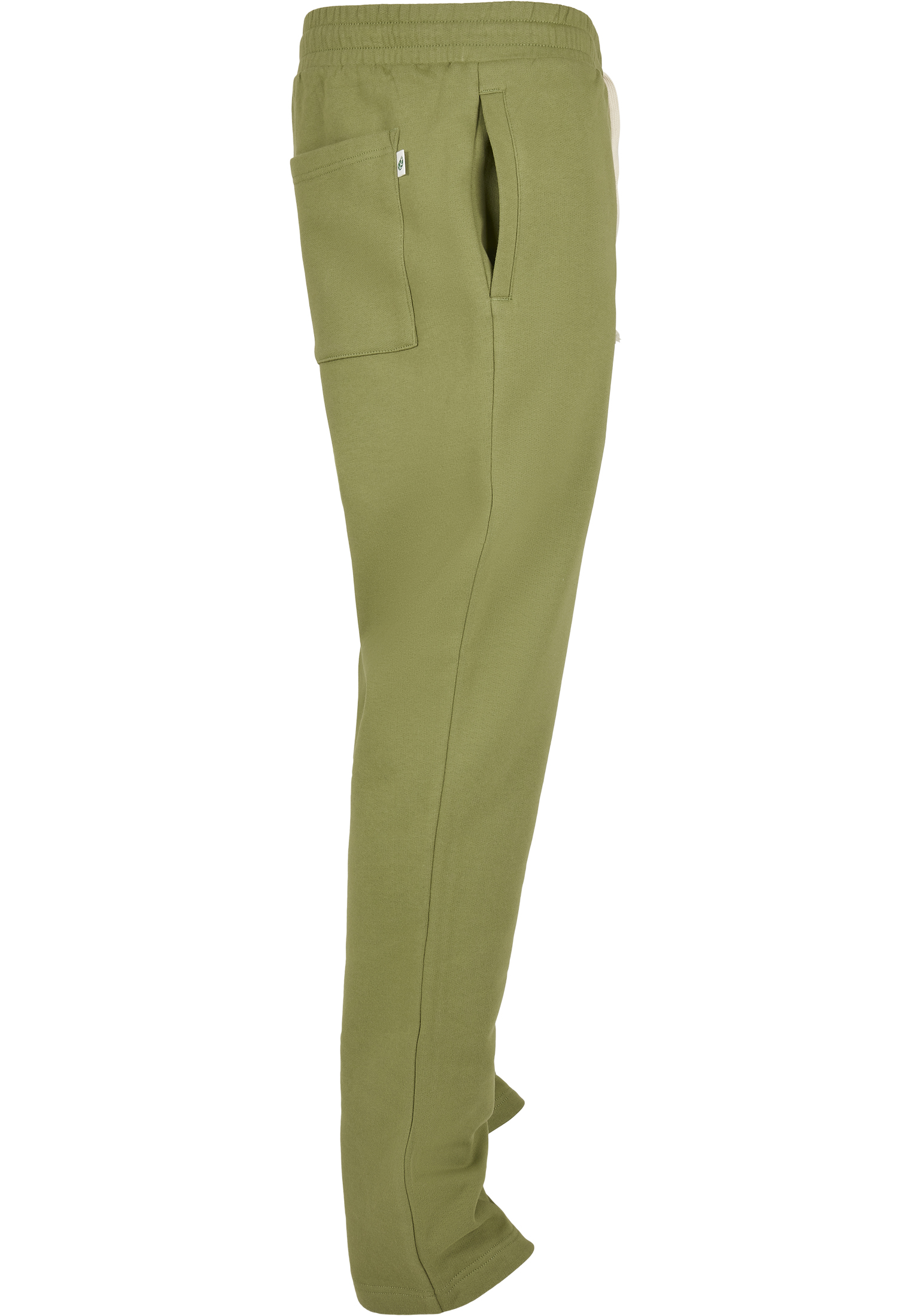 Nachhaltig Organic Low Crotch Sweatpants in Farbe newolive