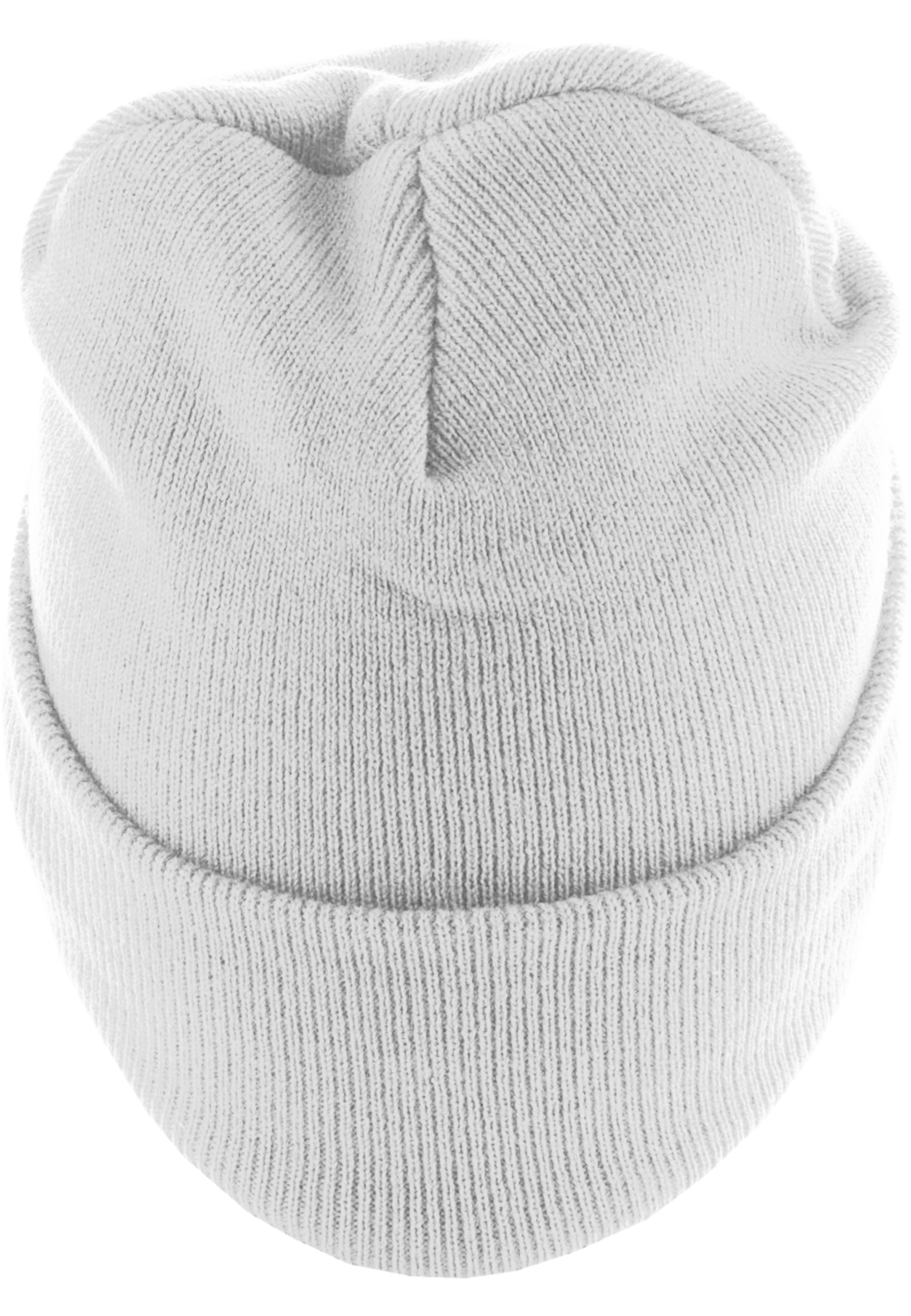 Caps & Beanies Beanie Basic Flap Long Version in Farbe white