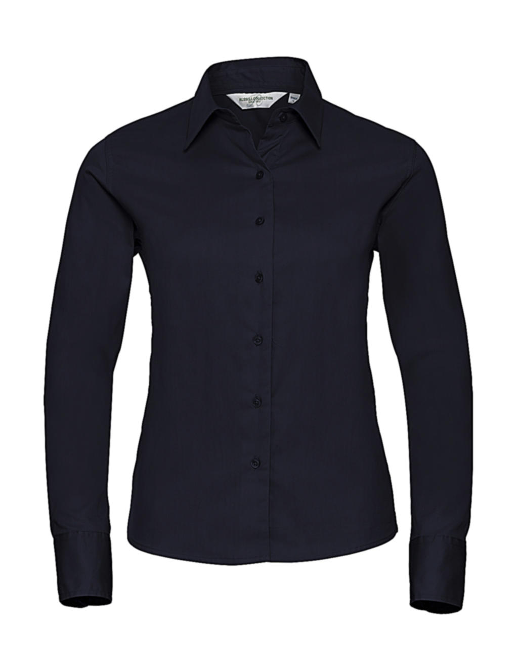  Ladies Classic Twill Shirt LS  in Farbe French Navy