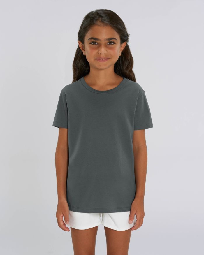Kids T-Shirt Mini Creator in Farbe Anthracite