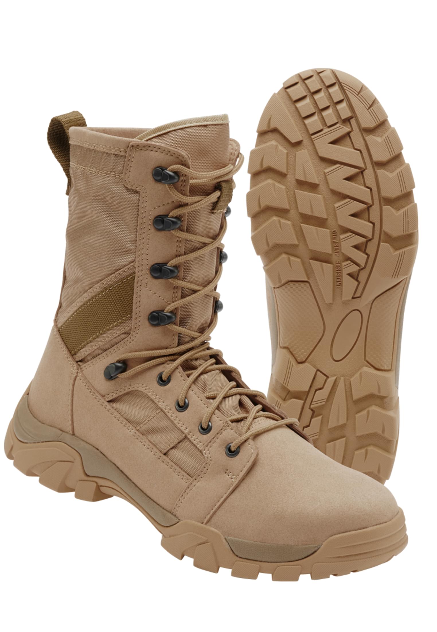 Schuhe Defense Boot in Farbe camel