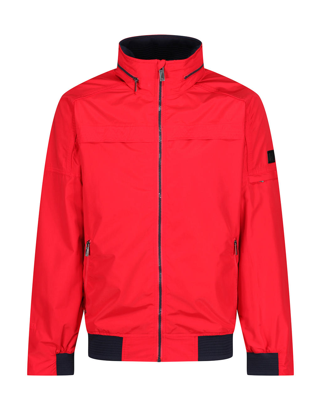  Finn Waterproof Shell Jacket in Farbe True Red
