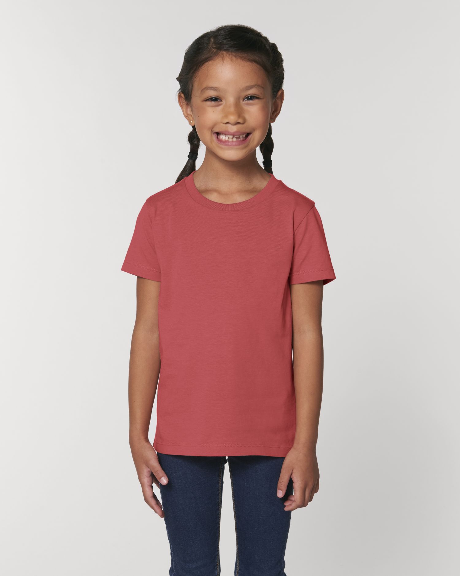 Kids T-Shirt Mini Creator in Farbe Carmine Red