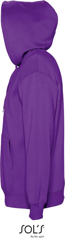 Sweatshirt Slam Unisex Kapuzen Sweatshirt in Farbe dark purple