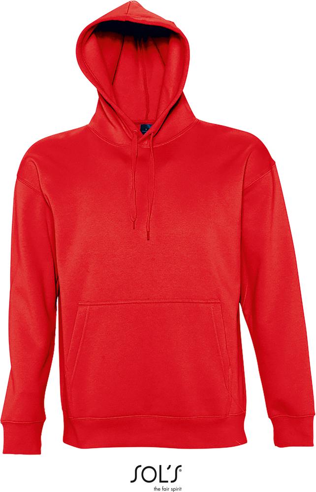 Sweatshirt Slam Unisex Kapuzen Sweatshirt in Farbe red