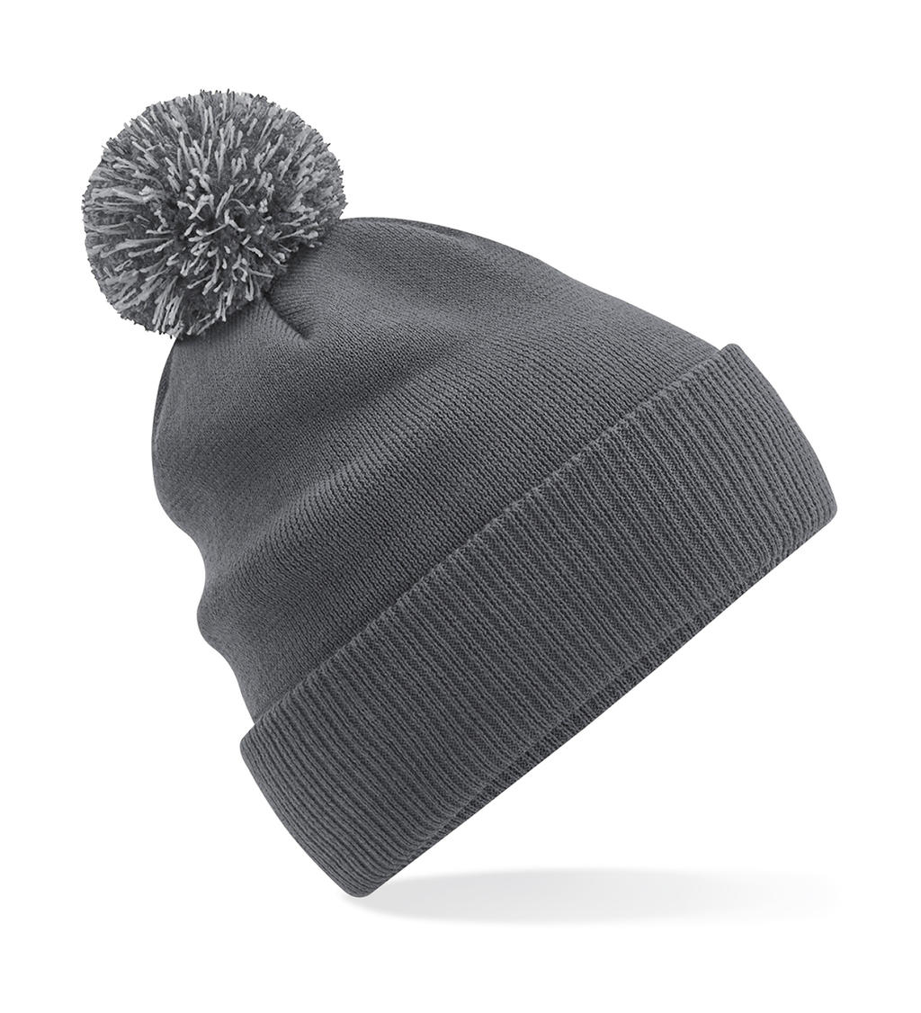  Recycled Snowstar? Beanie in Farbe Graphite Grey/Light Grey