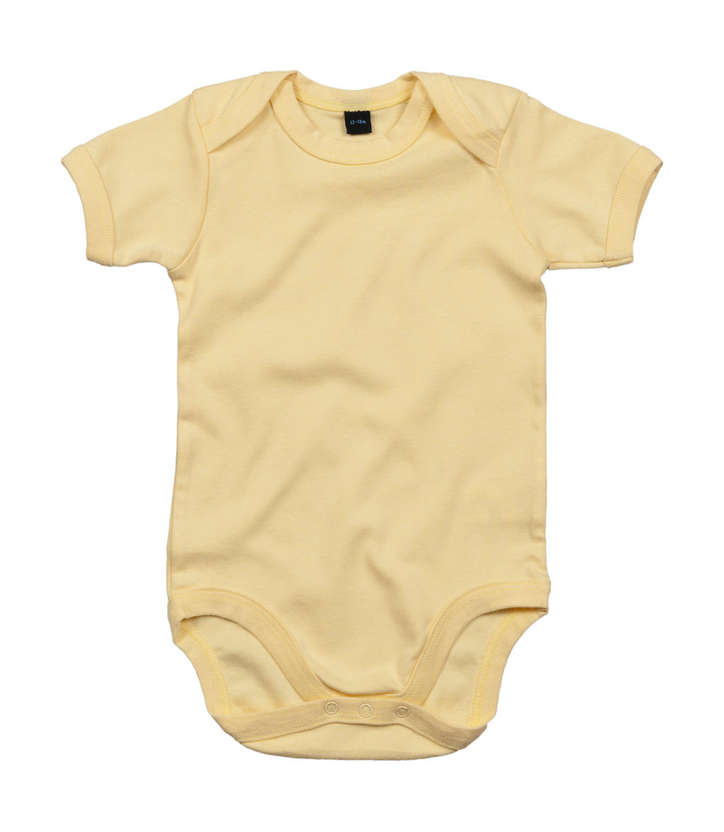  Baby Bodysuit in Farbe Soft Yellow