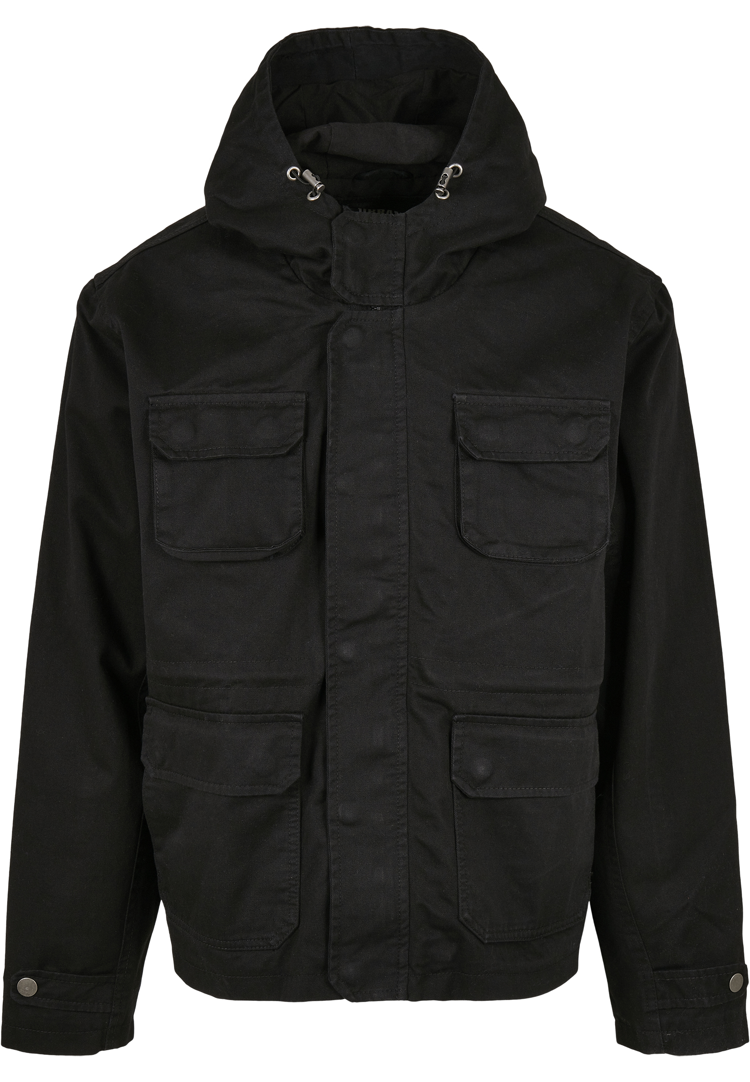 Light Jackets Cotton Field Jacket in Farbe black