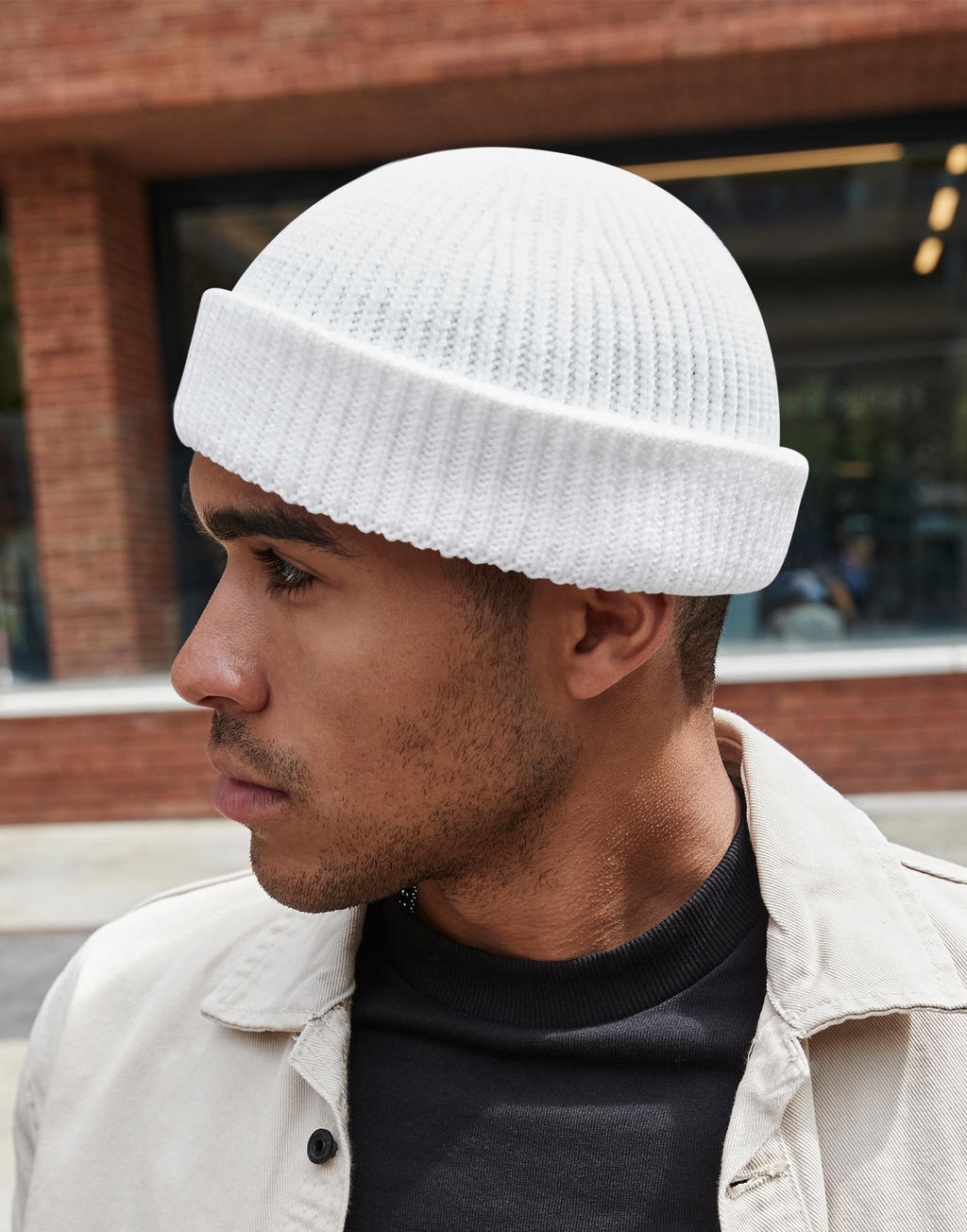  Harbour Beanie in Farbe White