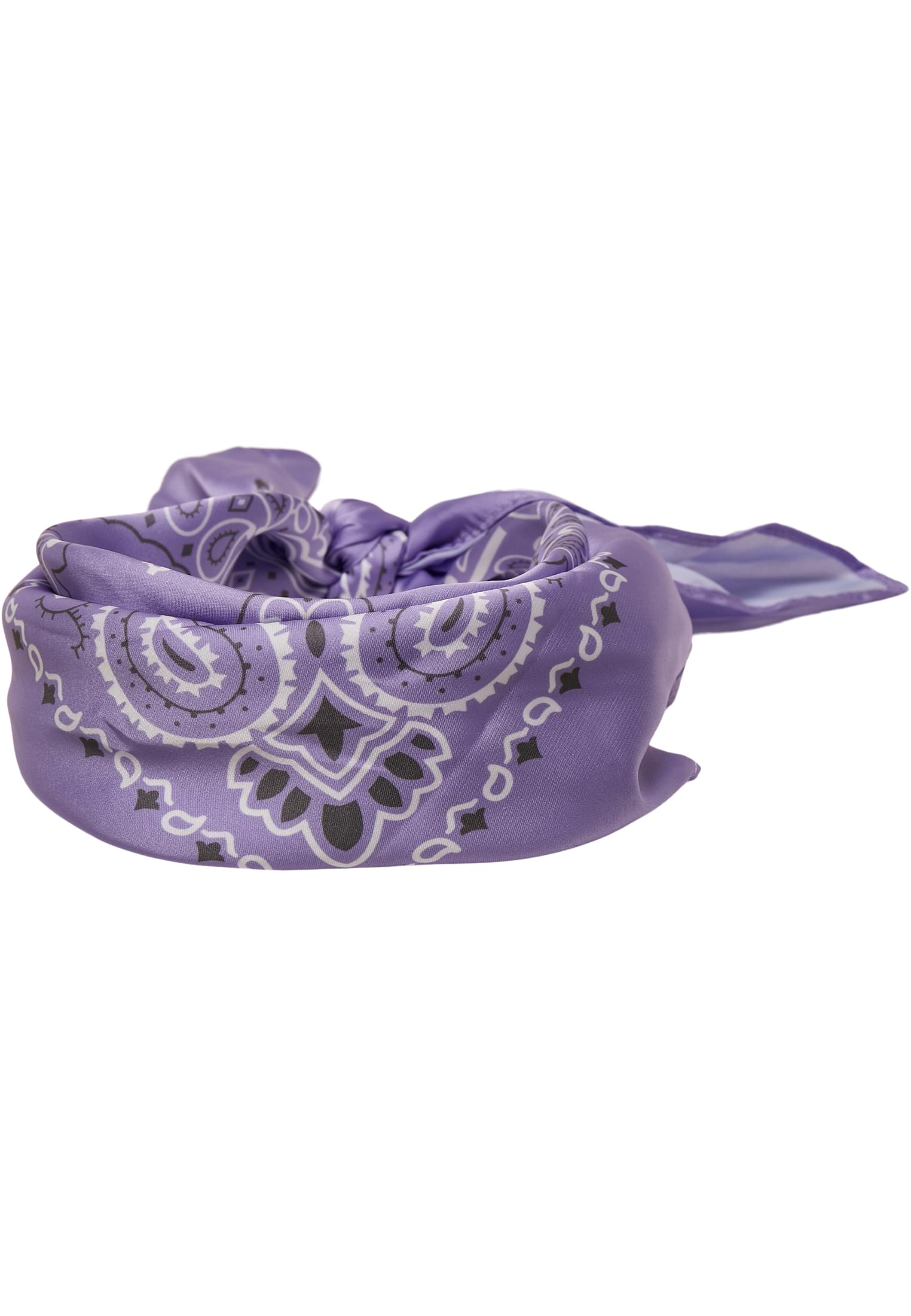 Masken Satin Bandana 2-Pack in Farbe lavender/asphalt