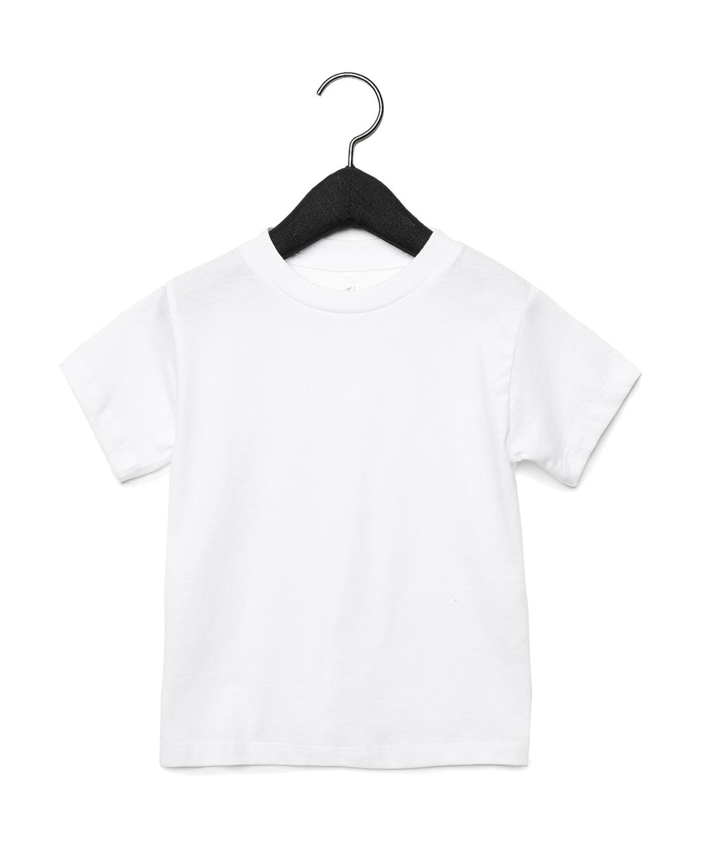  Toddler Jersey Short Sleeve Tee in Farbe White