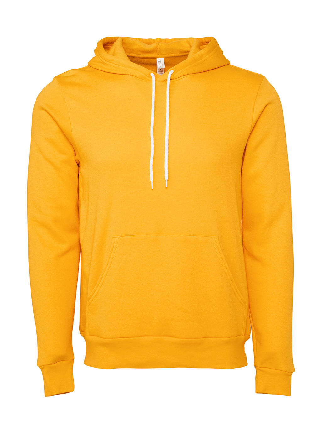  Unisex Poly-Cotton Pullover Hoodie in Farbe Gold