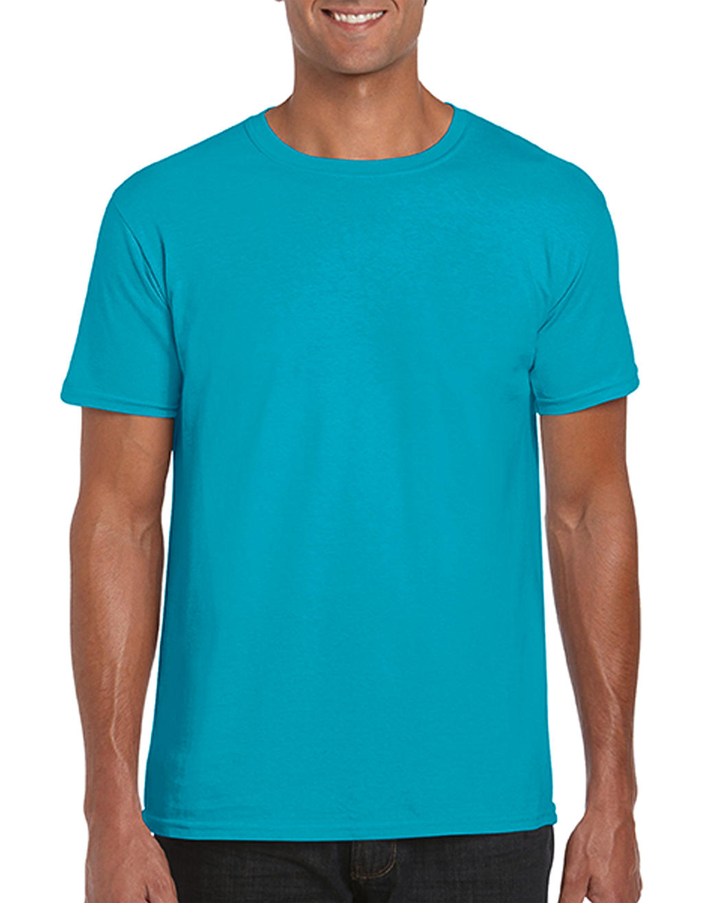  Softstyle? Ring Spun T-Shirt in Farbe Tropical Blue