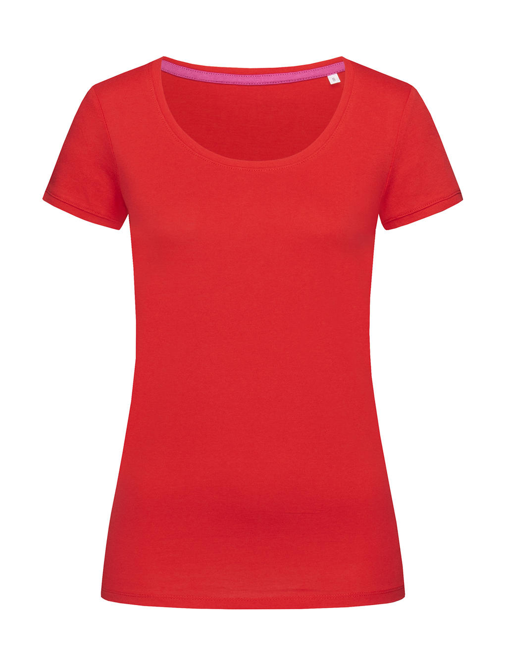  Megan Crew Neck in Farbe Crimson Red